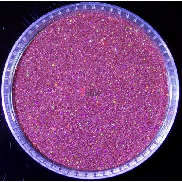 Glitter fin pentru make-up 3gr Sclipici Amelie Pro G076 Pink rose cu Reflexii
